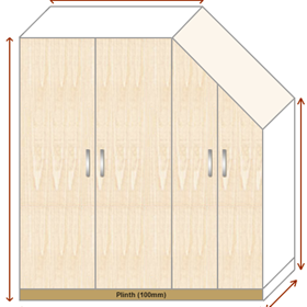 Angled Corner Cupboard: Cupboards For Any Space